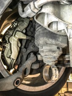 Mercedes SL Suspension Joint fix repair replacement